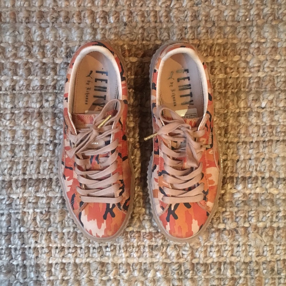 FENTY PUMA by Rihanna Camo Creepers